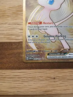 Pokemon TCG Mew EX Metal Gold NM 205/165 Scarlet & Violet 151 Promo Card - Image 5