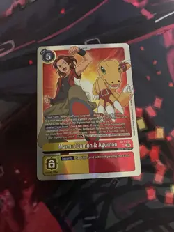 Digimon Card Game Marcus Damon & Agumon Tamer AD01 - Image 1