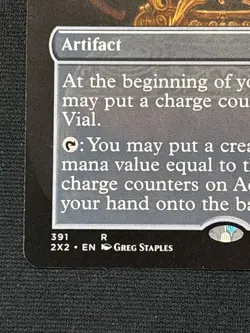 MTG - Aether Vial - BORDERLESS - Artifact - 2X2 #391 - Rare - Image 5