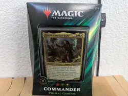 Magic: the Gathering Commander 2019 Primal Genesis Preconstructed Theme Deck 630509892495 - Image 1