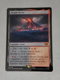 MTG Mount Doom - LTR 0258 - - Image 1