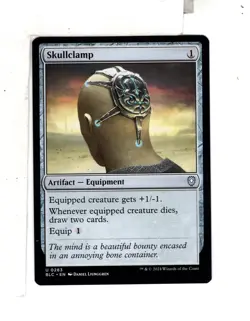 MTG SkeenAB Skullclamp from BLC. NM. - Image 1