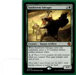 Sandstorm Salvager Outlaws of Thunder Junction: the Big Score Regular - Image 1