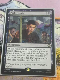 Parker Luck Mtg Spider-Man Magic The Gathering - Image 1
