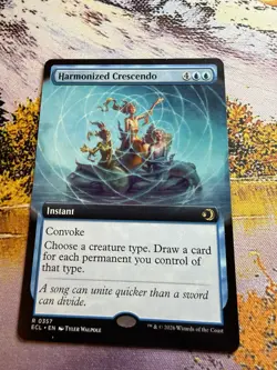 Harmonized Crescendo Mtg Extended Art Magic The Gathering - Image 1