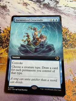 Harmonized Crescendo Mtg Extended Art Magic The Gathering - Image 2