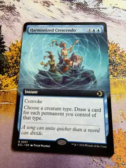 Harmonized Crescendo Mtg Extended Art Magic The Gathering - Image 3