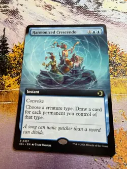 Harmonized Crescendo Mtg Extended Art Magic The Gathering - Image 5