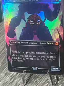 MTG, TMNT | Krang, Utrom Warlord, Borderless (M) Foil | #0221 - Image 3
