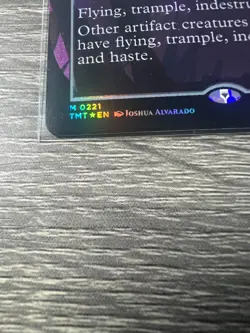 MTG, TMNT | Krang, Utrom Warlord, Borderless (M) Foil | #0221 - Image 4