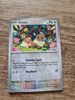 Pokemon TCG: Shrouded Fable - Reverse Holo - 050/064 - Eevee - Image 1