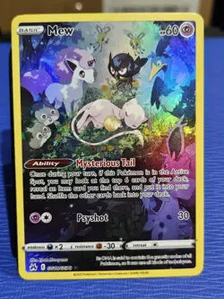 Pokemon TCG Mew Crown Zenith Galarian Gallery Holo Rare Card GG10/GG70 NM - Image 1