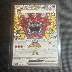 Hearthflame Mask Ogerpon ex 192/167 Twilight Masquerade Pokemon TCG *NM* - Image 1