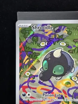 Pokemon Shroodle 149/132 ME01: Mega Evolution Illustration Rare Near Mint - Image 5