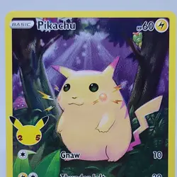 2021 Pokemon Celebrations Pikachu Full Art 005 NM - Image 2