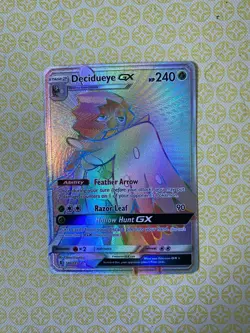 Pokemon Sun & Moon Guardians Rising Decidueye gx 146 146/145 mint con hyper rare - Image 2