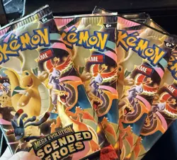 Pokemon TCG ME Ascended Heroes - LOT OF 40 NEW SEALED BOOSTER PACKS + Promo - Image 1