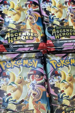 Pokemon TCG ME Ascended Heroes - LOT OF 40 NEW SEALED BOOSTER PACKS + Promo - Image 2