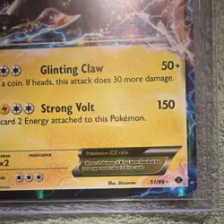 Pokemon Zekrom EX Black & White Ultra Rare Holo 51/99 Shizurow 2012 English - Image 5