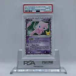 2021 Pokemon Celebrations Classic Coll Legend Maker #88 Mew EX Holo PSA 10 - Image 1