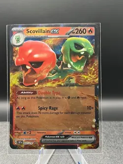 Scovillain EX 37/191 - Double Rare - Surging Sparks - Pokemon TCG NM - A4 - Image 1