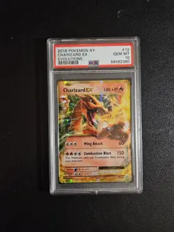 2016 Pokemon XY Evolutions - Charizard EX 12 PSA 10 GEM MINT - Image 1