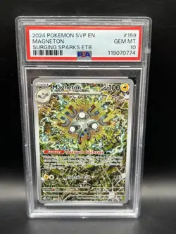 Pokemon Magneton Promo Holo SV Scarlet & Violet 159 PSA 10 2024 - Image 1