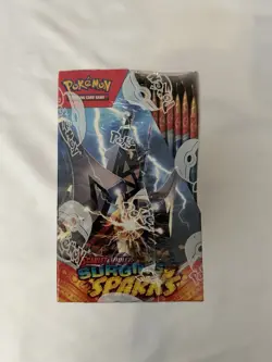 Pokemon Scarlet & Violet Surging Sparks Booster Box! 36 Packs. Factory Sealed! - Image 2