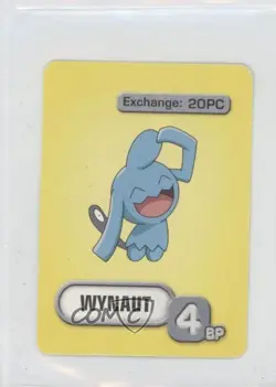 Wynaut Pokemon Master Trainer Board Game Pokemon Cards 2005 - Image 1
