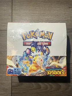 Pokemon TCG Scarlet & Violet Surging Sparks Booster Box English Pikachu - Image 1