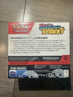 Pokemon TCG Scarlet & Violet Surging Sparks Booster Box English Pikachu - Image 2