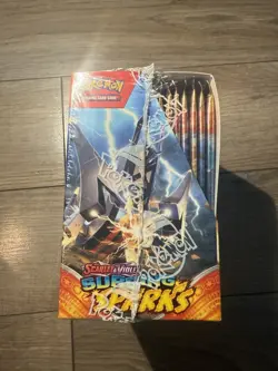 Pokemon TCG Scarlet & Violet Surging Sparks Booster Box English Pikachu - Image 4