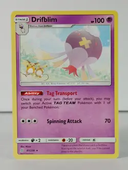 Drifblim - Rare - SM Unified Minds - POKEMON #81 -D - Image 1