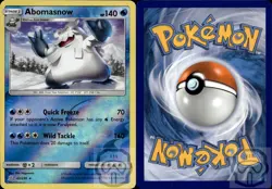 Abomasnow 42/236 R Unified Minds Pokemon Reverse Holo NM/M - Image 2