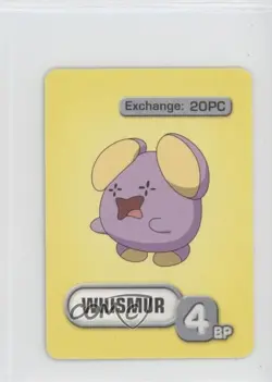 Whismur Pokemon Master Trainer Board Game Pokemon Cards 2005 - Image 1