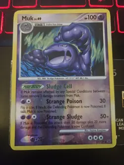 Muk 57/127 Platinum (Pokemon) Reverse Holo Uncommon - MP - Image 1
