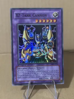 Yu-Gi-Oh XZ-Tank Cannon MFC-053 Super Rare 1st Edition LP - Image 1