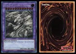 Blue-Eyes Ultimate Dragon (Ghost Rare) GFP2-EN181 1st Edition Yu-Gi-Oh - Image 3