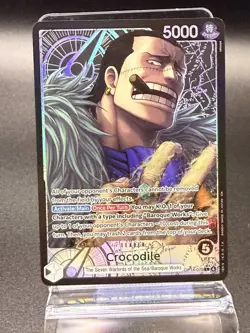 Crocodile - OP14-079 (Alternate Art) One Piece Azure Seven Seas English - Image 3