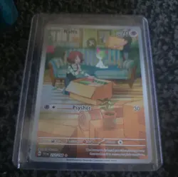 Ralts 211/198 Scarlet & Violet Illustration Rare Holo Pokemon Card Near Mint - Image 1