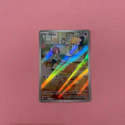 Ralts 211/198 NM Holo Illustration Rare Full Art Scarlet & Violet Pokemon Card - Image 1