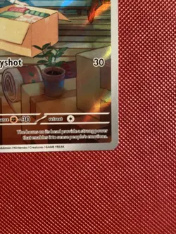 Pokemon TCG Ralts Scarlet Violet Base Set Holo Card 211/198 Illustration Rare - Image 3