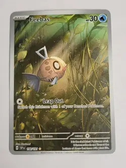 Pokemon Feebas - 198/191 - Illustration Rare NM-Mint Surging Sparks - Image 1