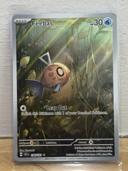 Feebas - 198/191 - Illustration Rare - Surging Sparks - Pokemon Card - NM/M - Image 1