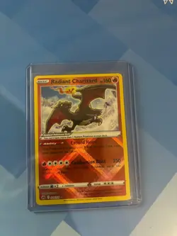 Pokemon TCG Radiant Charizard Crown Zenith 020/159 Holo Radiant Rare - Image 1