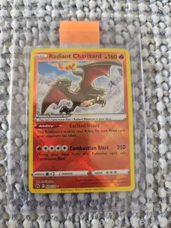 Pokemon TCG Radiant Charizard Crown Zenith 020/159 Holo Radiant Rare - Image 1