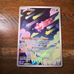 Pokemon TCG Minior Illustration Rare 201/182 Paradox Rift Holo Card NM+ - Image 1