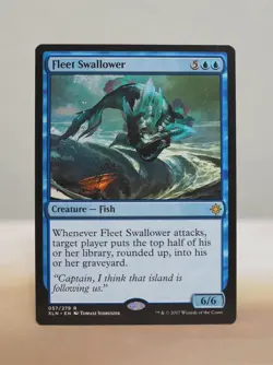 Magic: The Gathering Fleet Swallower Rare Blue Creature XLN Card 057/279 - Image 1