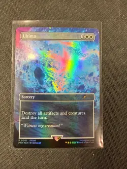 WotC Magic the Gathering x Final Fantasy: "Ultima" Single Promo Card - Image 1