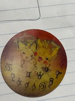 Pokemon Unkown 3D Lenticular Promo Coin Card Pokemon The Movie 3 Nintendo 2001 - Image 4